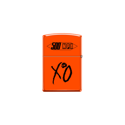 Nav Emergency Tsunami Zippo Lighter Orange