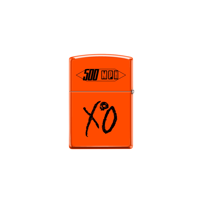 Nav Emergency Tsunami Zippo Lighter Orange
