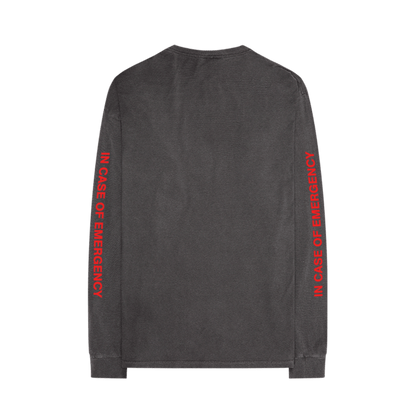 Nav High Alert XO Logo Vintage Longsleeve Tee Black