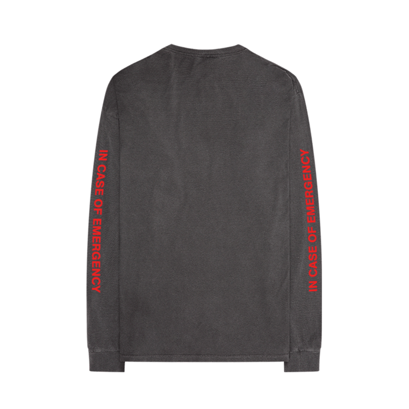 Nav High Alert XO Logo Vintage Longsleeve Tee Black