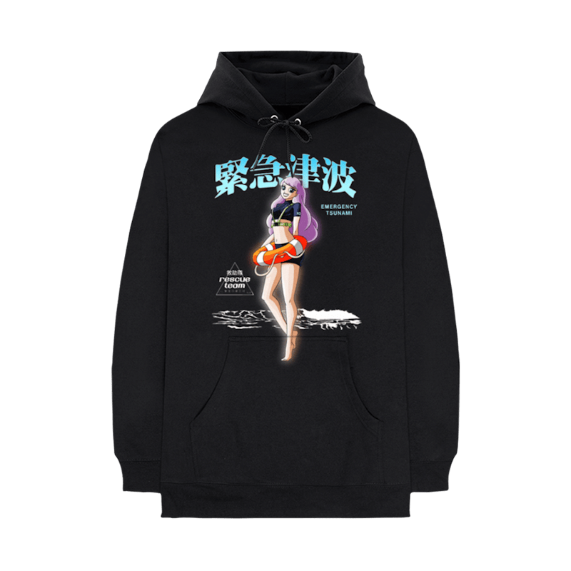 Nav Rescue Team Pullover Hood Black