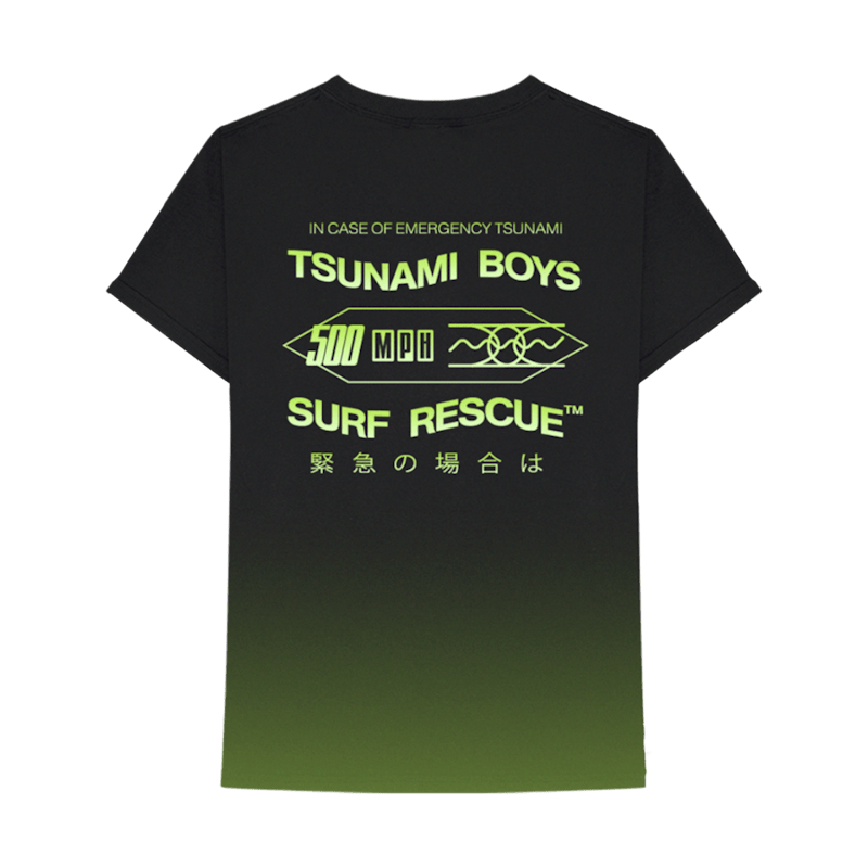 Nav Tsunami Boys Gradient Wash Tee Multi