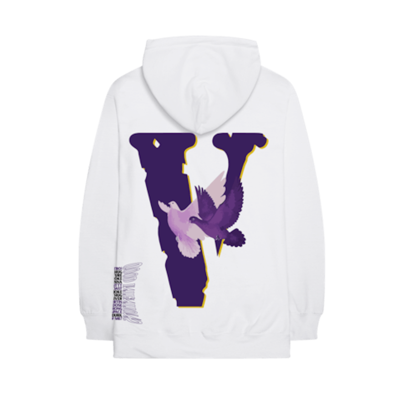 Nav x Vlone Doves Hoodie White