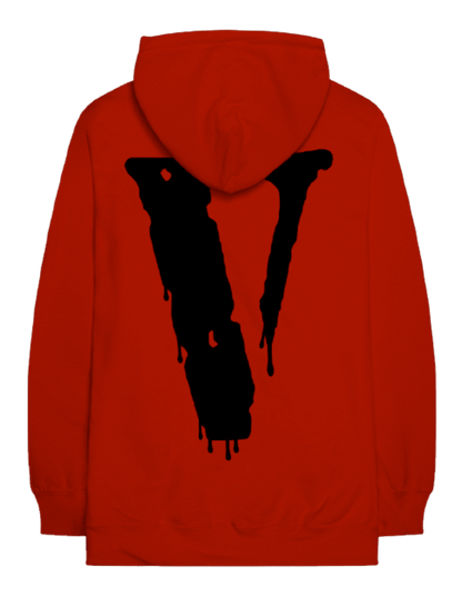 Nav x Vlone Drip Pullover Hoodie Red