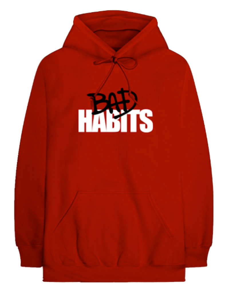 Nav x Vlone Drip Pullover Hoodie Red