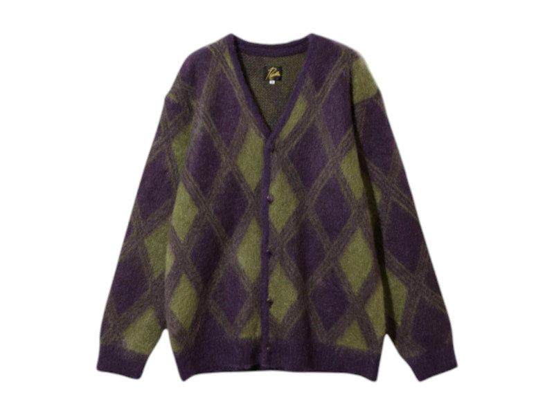 Needles Mohair Cardigan Argyle