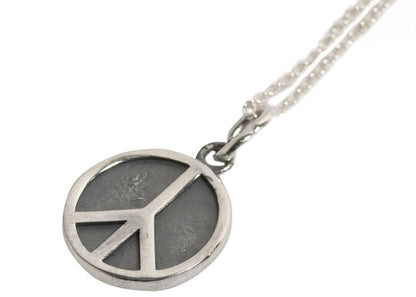 Needles Peace Pendant Silver