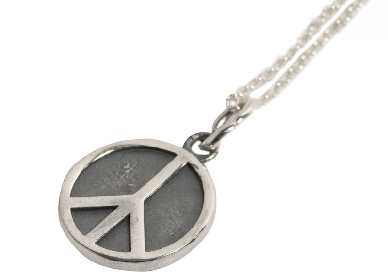 Needles Peace Pendant Silver