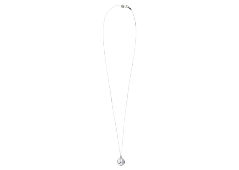 Needles Peace Pendant Silver