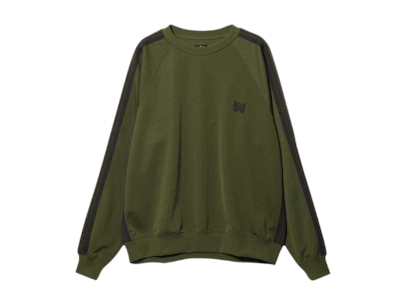 Needles Track Crewneck Olive