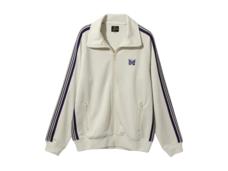 Needles Track Jacket Ice White