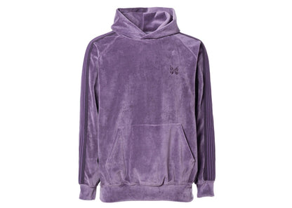 Needles Velour Track Hoodie Purple