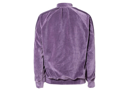 Needles Velour Track Jacket Purple