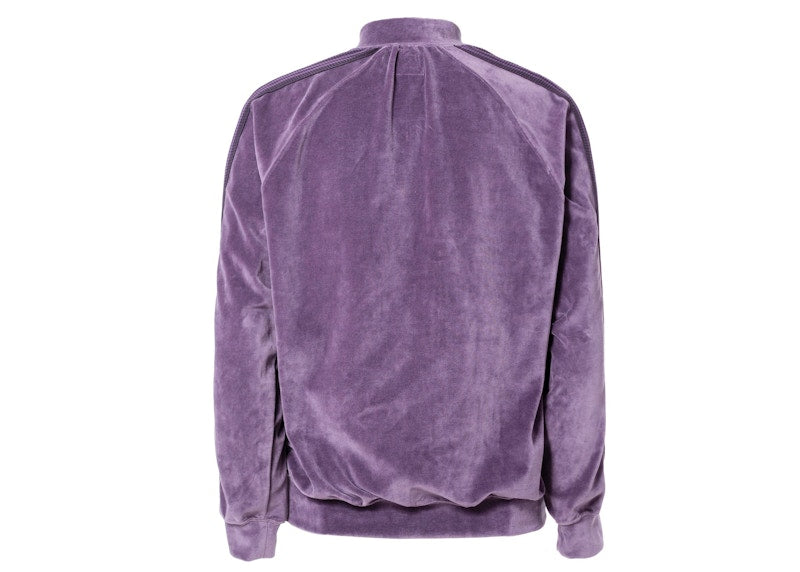 Needles Velour Track Jacket Purple