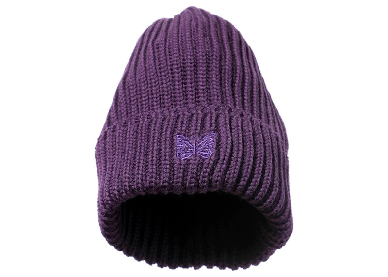 Needles Watch Hat Purple