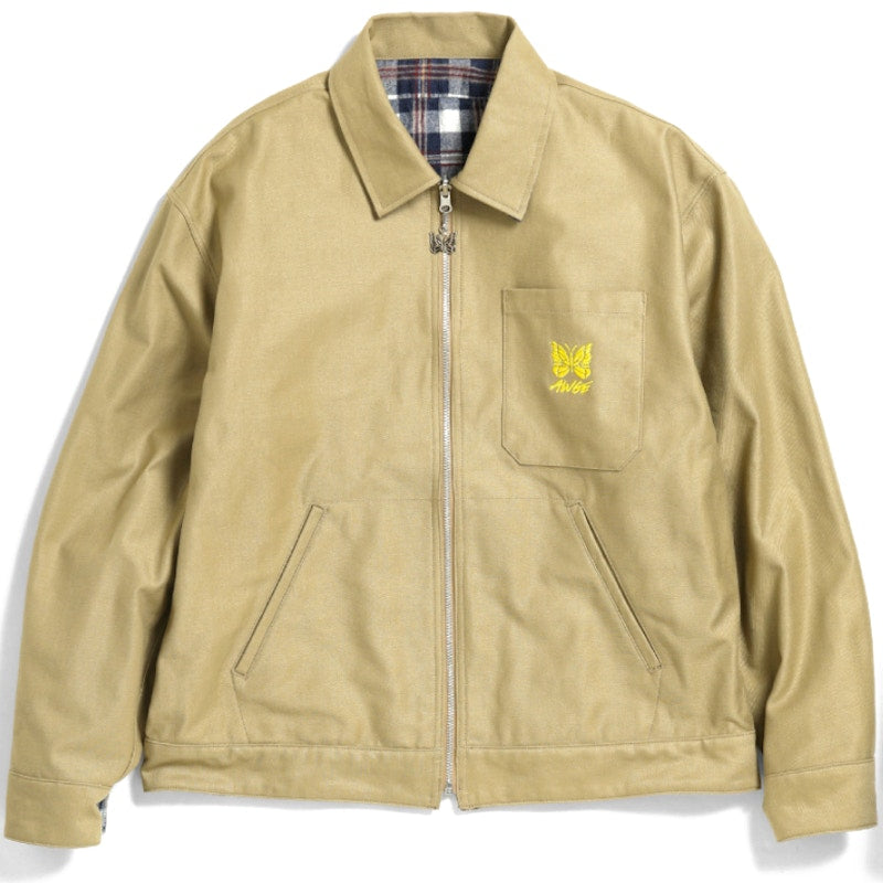 Needles x AWGE Reversible Work Jacket Beige