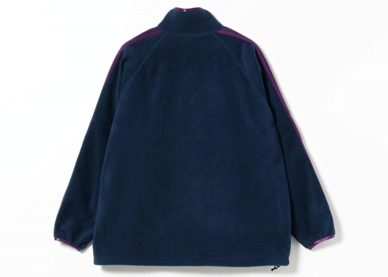 Needles x Beams Fleece Track Jacket Navy Purple