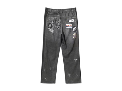 Needles x Midnight Studios Track Pant Black