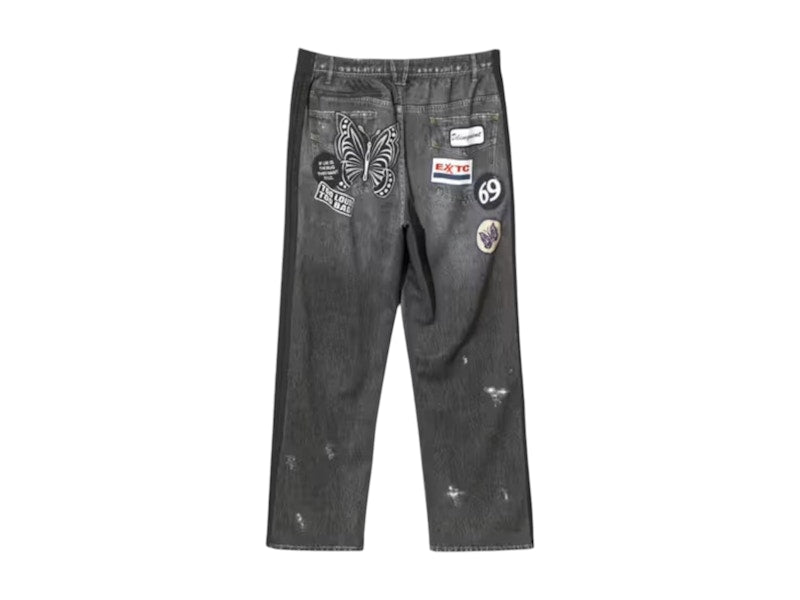 Needles x Midnight Studios Track Pant Black