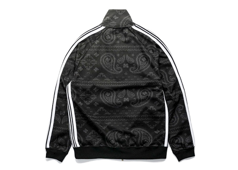 Needles x Nubian Track Jacket Black Paisley