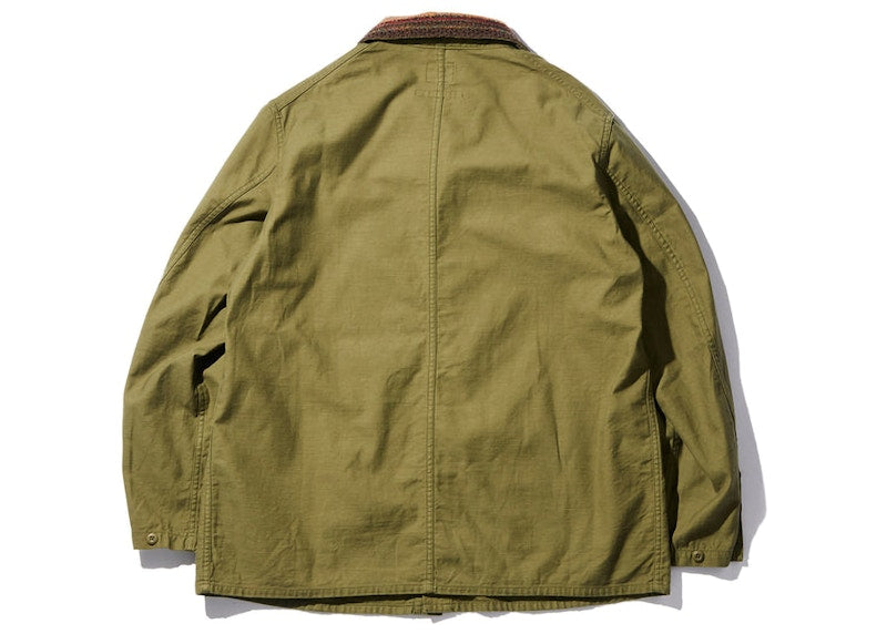 Needles x Union D.N Coverall Jacket Olive