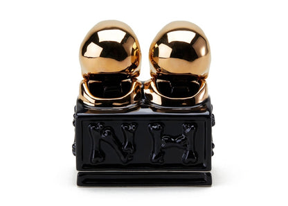 Neighborhood Booze Dual Skull CE-Incence Chamber Black Gold