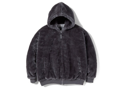 Neighborhood Fur Hooded Jacket Grey