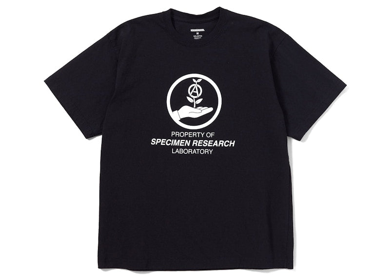 Neighborhood Specimen Research Lab Logo Tee Black