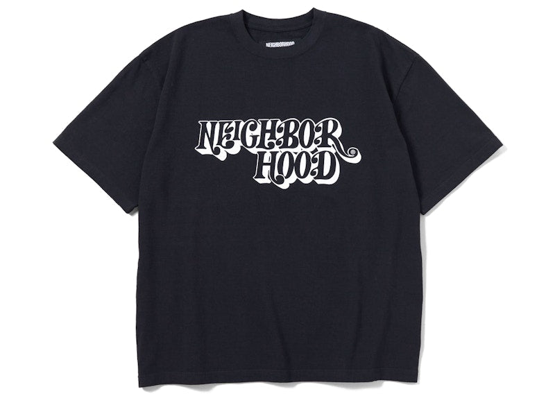 Neighborhood Sulfur Dye Crewneck Tee Black