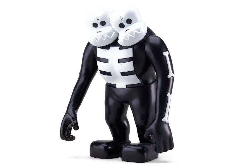 Neighborhood x Bounty Hunter Skulls-Kun Figure Black White