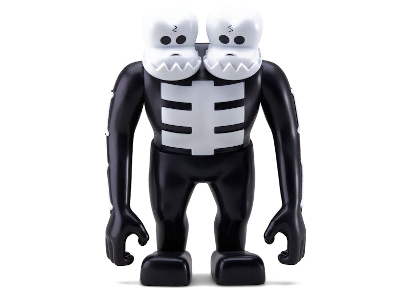 Neighborhood x Bounty Hunter Skulls-Kun Figure Black White