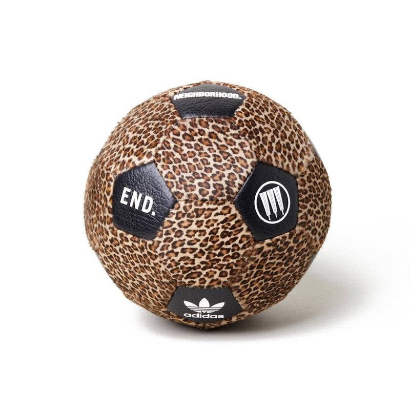 Neighborhood x END x adidas Away Soccer Ball Leopard