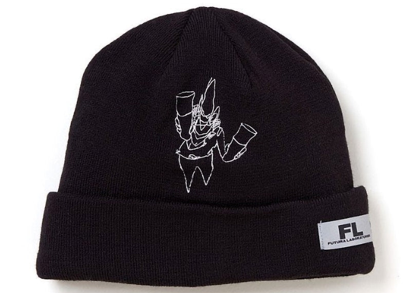 Neighborhood x Futura Laboratories FL-007 Beanie Black