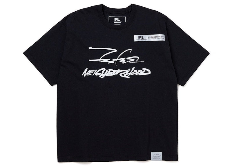 Neighborhood x Futura Laboratories FL-007 Tee Black