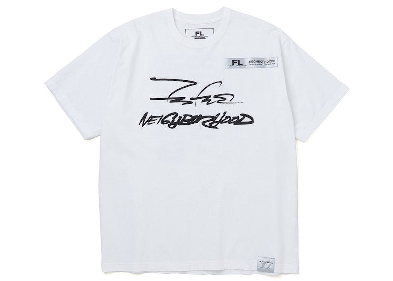 Neighborhood x Futura Laboratories FL-007 Tee White
