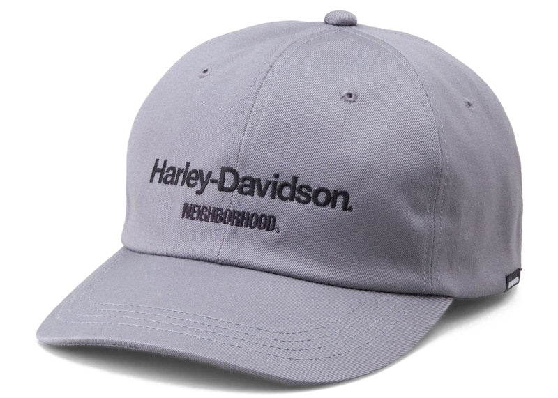 Neighborhood x Harley Davidson Dad Cap Grey
