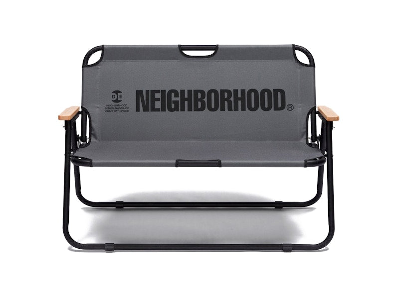 Neighborhood x Output Life Folding Sofa Chair Black/Grey