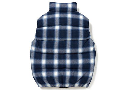 Neighborhood x Pendleton Down Vest Blue