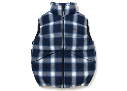 Neighborhood x Pendleton Down Vest Blue