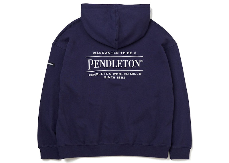 Neighborhood x Pendleton Hooded Sweatshirt Navy