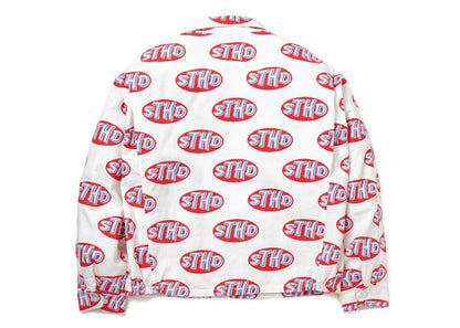 Neighborhood x Saint Mxxxxxx STHD Deck Jacket White Red
