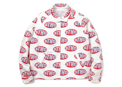 Neighborhood x Saint Mxxxxxx STHD Deck Jacket White Red