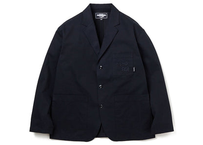 Neighborhood x Wind and Sea 3 Button Jacket Black