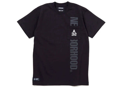 Neighborhood x Wind and Sea #4 T-Shirt Black