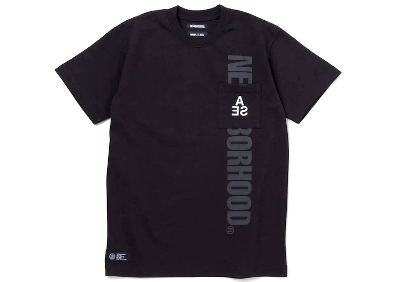 Neighborhood x Wind and Sea #4 T-Shirt Black