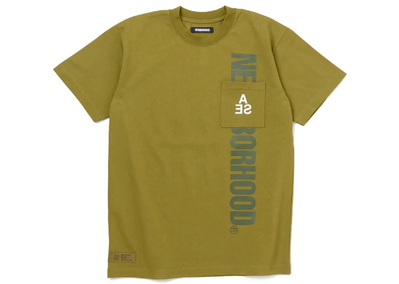 Neighborhood x Wind and Sea #4 T-Shirt Olive Drab