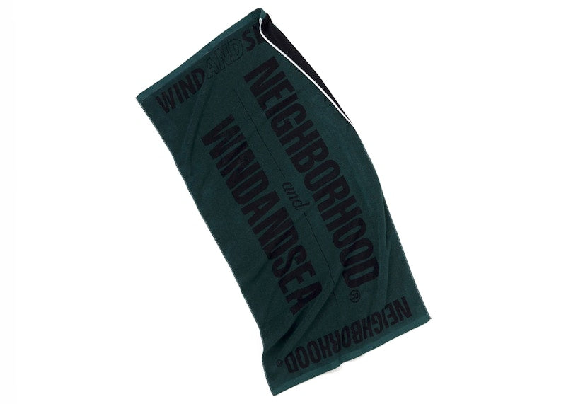 Neighborhood x Wind and Sea Bath Towel Green