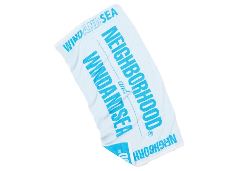 Neighborhood x Wind and Sea Bath Towel White