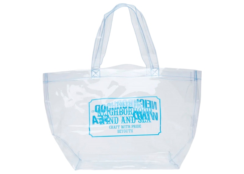 Neighborhood x Wind and Sea Beach Bag Clear
