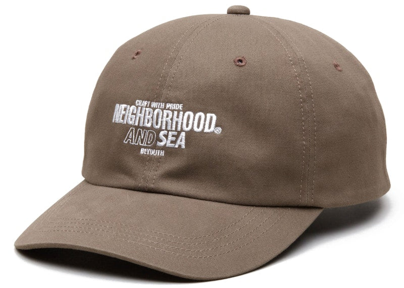 Neighborhood x Wind and Sea Dad Cap (SS23) Brown